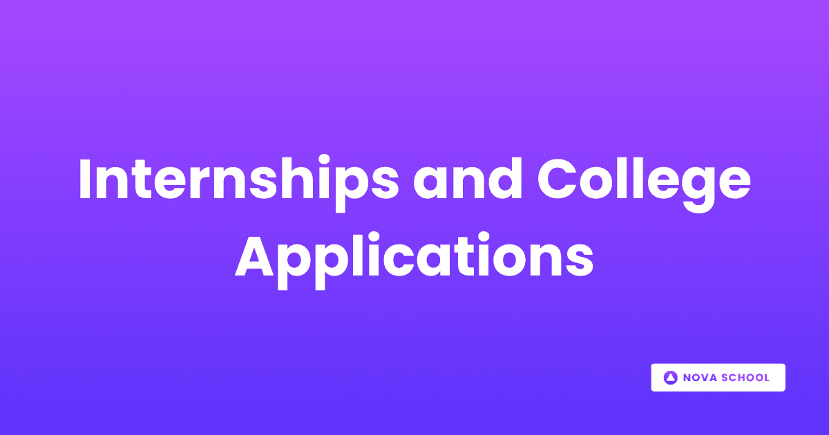 How Internship Experience Strengthens Your College Application